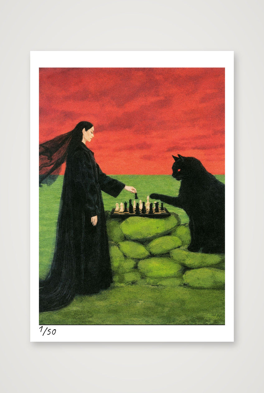 The Seventh Claw — 70×100cm, 28×39" Print only