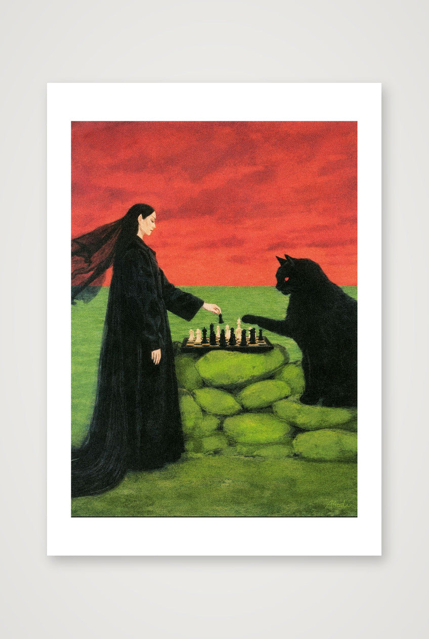 The Seventh Claw — A2 (42×59cm, 17×23") Print only